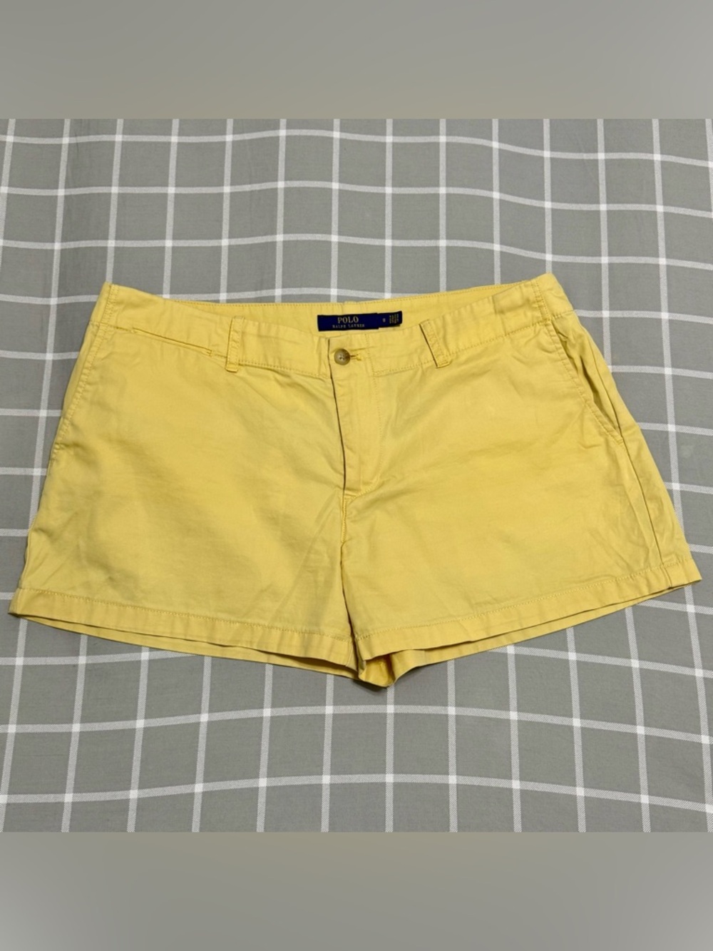 Polo Ralph Lauren Yellow Cotton Shorts